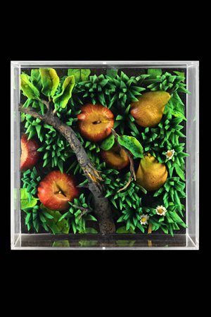 PIERO GILARDI<BR>Torino 1942<BR>"Mele e pere"