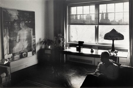 UGO MULAS (1928 – 1973) Leo Castelli nella sua casa, New York 1964 stampa ai...