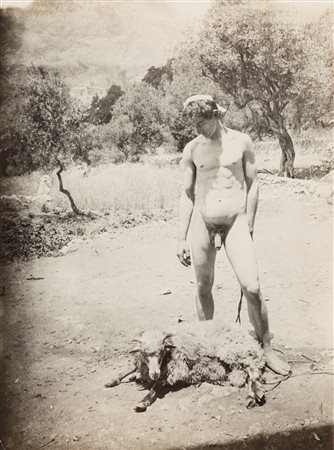 Wilhelm von Gloeden (1856-1931)  - Giovane siciliano, years 1910/1920