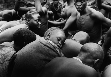 George Rodger (1908-1995)  - Wachimbiri, Dancers, Congo/Uganda, 1948