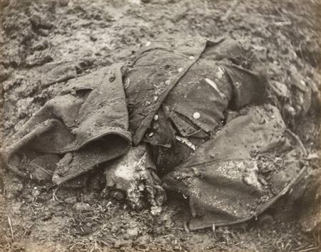 Tony Vaccaro (1922)  - The Remains of an SS soldier, years 1940