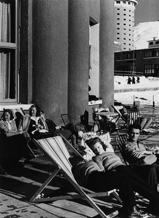 Riccardo Moncalvo (1915-2008)  - Sestrières, years 1940