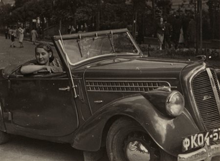 Georgy Zelma (1906-1984)  - Senza titolo (Automobile), years 1950