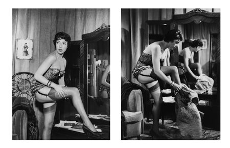 Pierluigi Praturlon (1924-1999)  - Franca Gandolfi in "Padri e Figli", 1957