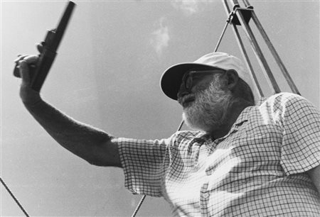 Raùl Corrales (1925-2006)  - Ernest Hemingway, Cojimar, Cuba, years 1950