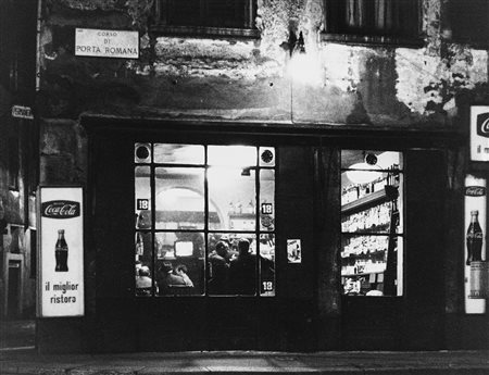 Carlo Orsi (1941-2021)  - Osteria di Porta Romana, years 1960