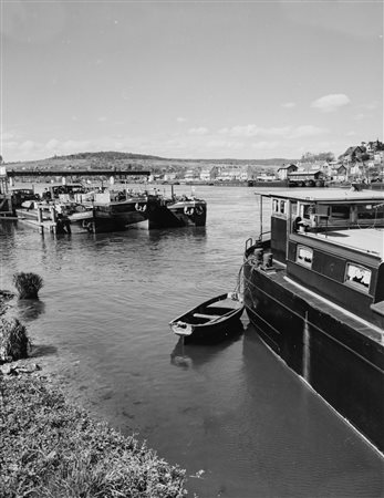 René-Jacques (1908-2003)  - Confluent Seine et Oise, years 1960