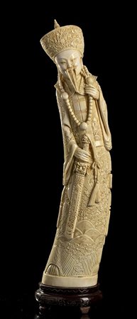 IMPERATORE IN AVORIO 
Cina, inizio del XX secolo