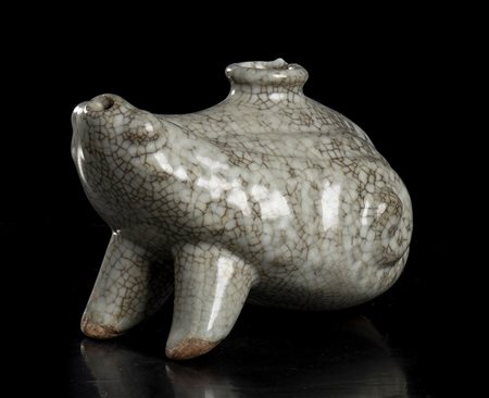 DOSATORE D'ACQUA IN PORCELLANA INVETRIATA 
Corea, dinastia Joseon, XIX secolo