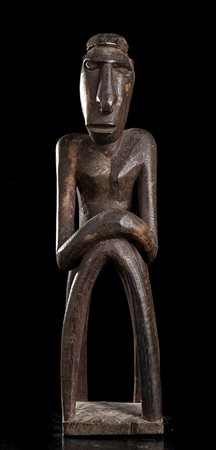 SCULTURA ANTROPOMORFA IN LEGNO 
Borneo, Dayak