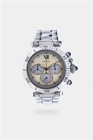 CARTIER<BR>Mod. “Pasha”, ref.4030, anni '90