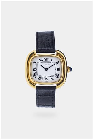 CARTIER<BR>Mod. "Vendome Carrè", anni '90