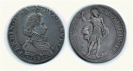 Monete di Città Italiane - FIRENZE - Ferdinando II - Piastra 1628