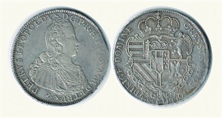 Monete di Città Italiane - FIRENZE - Pietro Leopoldo - Francescone 1770 - MIR  377/2.