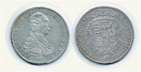 Monete di Città Italiane - FIRENZE - Pietro Leopoldo - Francescone 1789