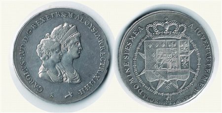 Monete di Città Italiane - FIRENZE - Carlo Ludovico Reggenza - Dena 1805.