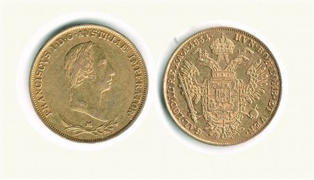 Monete di Città Italiane - MILANO - Francesco I (1805-1835)  - II periodo - Sovrano.
