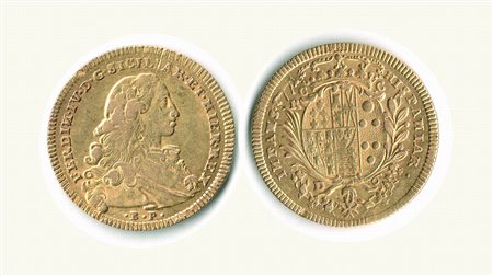 Monete di Città Italiane - NAPOLI - Ferdinando IV - 6 Ducati 1771.