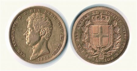 Monete Decimali - SAVOIA - Carlo Alberto(1831-1849) - 100 Lire 1833 To