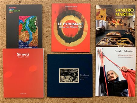 ARTE ITALIANA DEL DOPOGUERRA - Lotto unico di 6 cataloghi