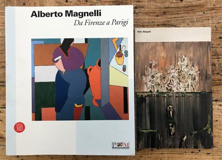 ALBERTO MAGNELLI E ALDO BERGOLLI - Lotto unico di 2 cataloghi