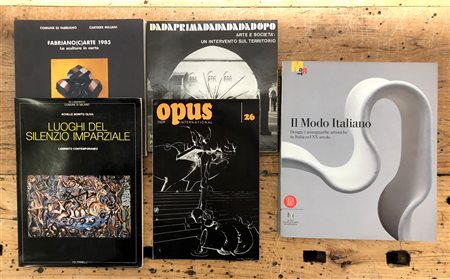 DESIGN E AVANGUARDIE IN ITALIA - Lotto unico di 5 cataloghi