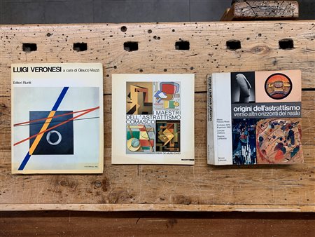 MAESTRI DELL'ASTRATTISMO - Lotto unico di 3 cataloghi