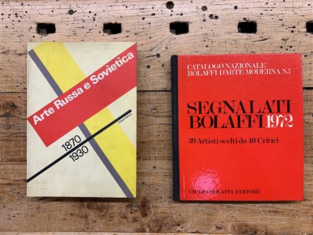 ARTE RUSSA E SOVIETICA E SEGNALATI BOLAFFI - Lotto unico di 2 cataloghi