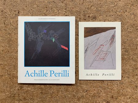 ACHILLE PERILLI - Lotto unico di 2 cataloghi