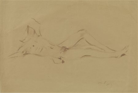 DE PISIS FILIPPO (1896 - 1956) - Nudo disteso.
