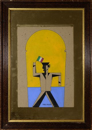 POZZO UGO (1900 - 1981) - Senza titolo.