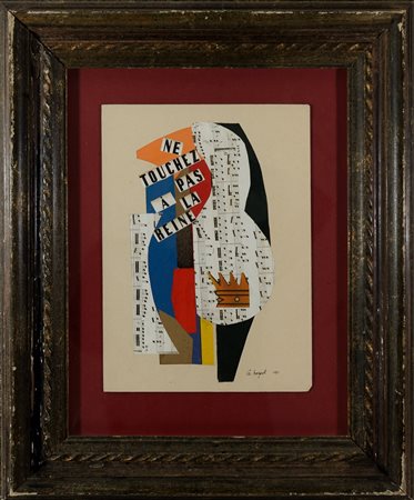 HUYOT ALBERT  (1872 - 1968) - Ne touche pas à la Reine.