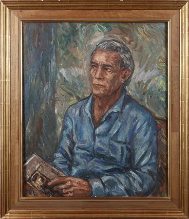 NOTTE EMILIO (1891 - 1982) - Ritratto di Andrea Geremicca.