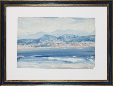 MOUDARRES FATEH (1922 - 1999) - Paesaggio.