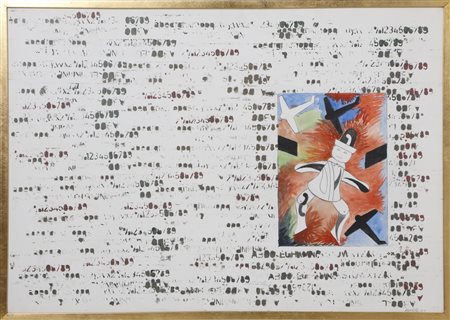 ANGELI FRANCO (1935 - 1988) - Senza titolo.