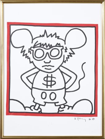 HARING KEITH  (1958 - 1990) - (ATT.TO). Senza titolo.