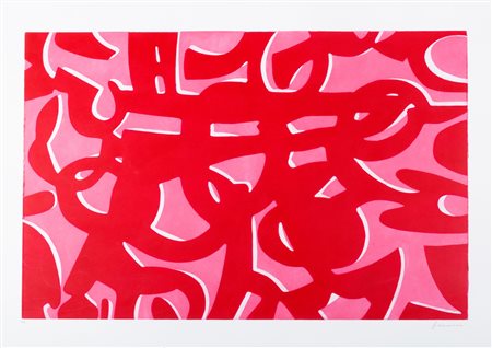 Accardi, Carla (Trapani 1924-Roma 2014)  - Rosso e fuxia