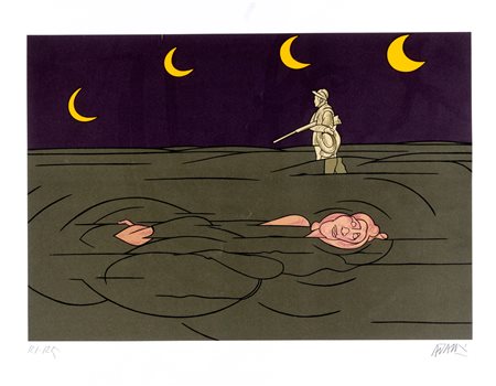 Adami, Valerio (Bologna 1935)  - Petit claire de lune