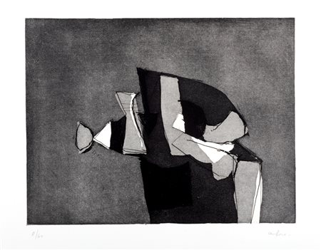 Afro (Udine  1912-Zurigo 1976)  - Nero IV, 1969