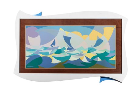 Balla, Giacomo (Torino 1871-Roma 1958)  - Linee forza di mare