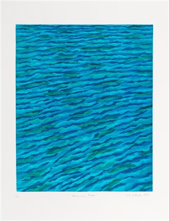 Battaglia, Carlo (La Maddalena 1933-2005)  - Oltremarina turchese, 1983