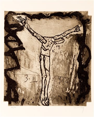 Bernik, Janez (Slovenia 1933-2016)  - Crocifisso, 1988