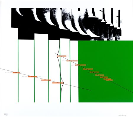 Bonalumi, Agostino (Vimercate 1935-Desio 2013)  - Senza titolo