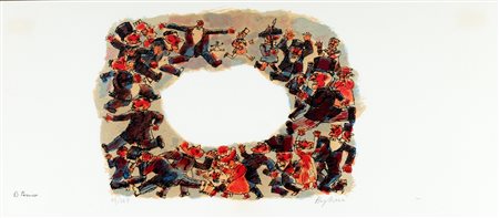 Borghese, Franz (Roma 1941-2005)  - Sei finestre sull'abbazia del mondo