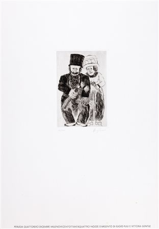 Borghese, Franz (Roma 1941-2005)  - Nozze d'argento