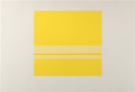 Calderara, Antonio (Abbiategrasso 1903-Lago d'Orta 1978)  - Giallo