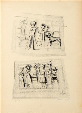 Campigli, Massimo (Berlino 1895-Saint-Tropez 1971)  - Marco Polo, 1943