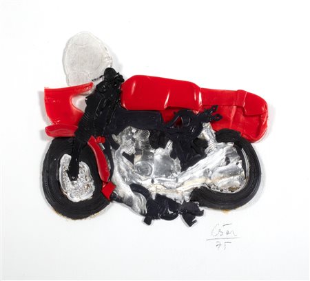 Cesar (Marsiglia 1921-Parigi 1998)  - Compressed motorcycle, 1975