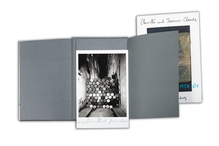 Christo (Gabrovo 1935-New York  2020)  - Wall of oil barrels - the Iron Curtain, rue visconti, Paris 1961-62, 2009