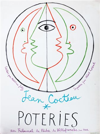 Cocteau, Jean (Maisons-Laffitte 1889-Fontainebleau 1963)  - Poteries
